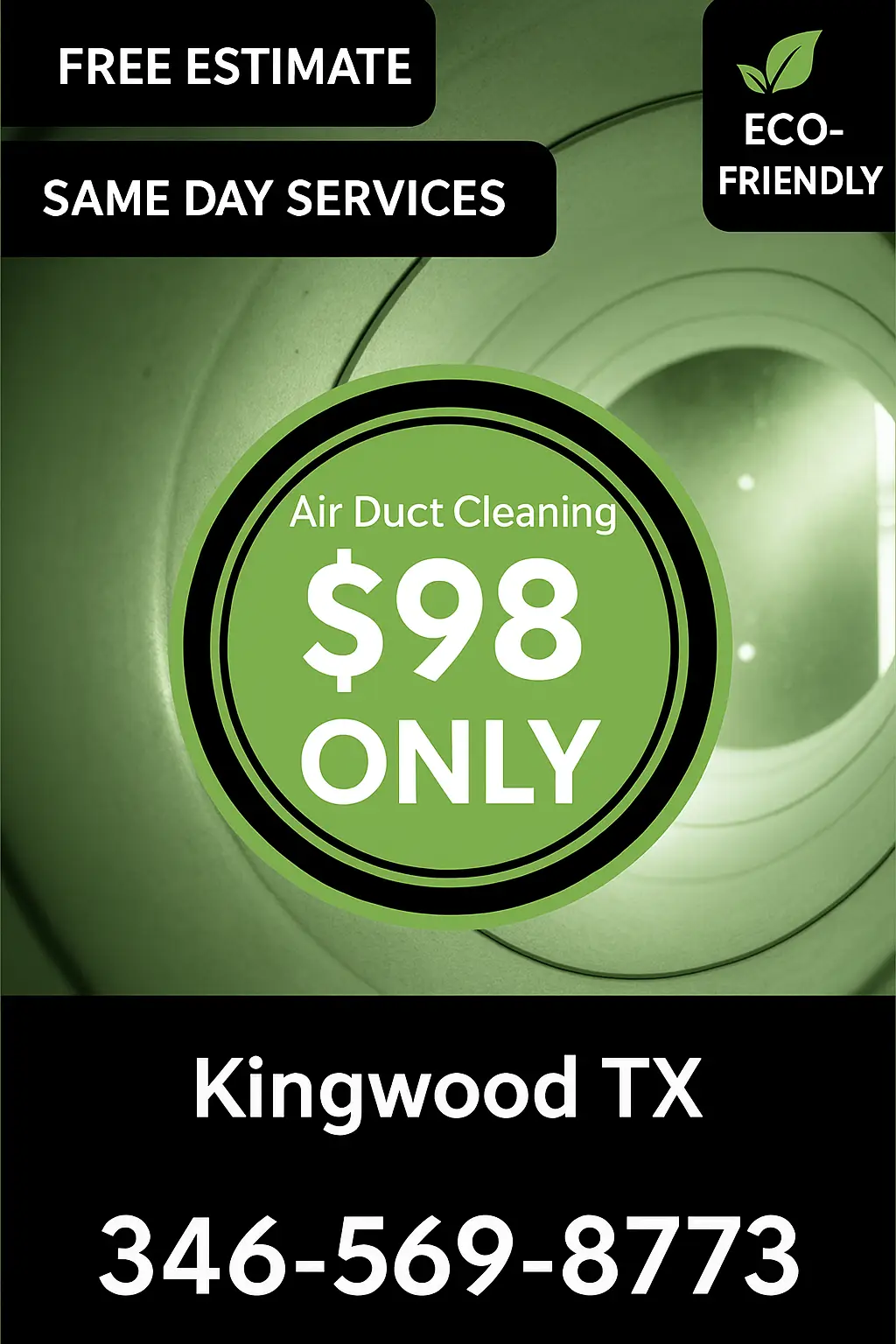 Air Duct Vent Cleaning Kingwood TX Coupon
